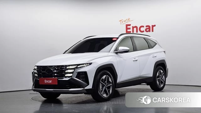 Hyundai The New Tucson Hybrid (NX4) 2024 Белый из Кореи