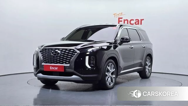 Hyundai Palisade 2022 Черный из Кореи