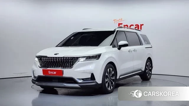 Kia Carnival 4th generation 2021 Белый из Кореи