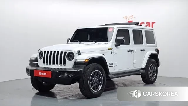 Jeep Wrangler (JL) 2021 Белый из Кореи