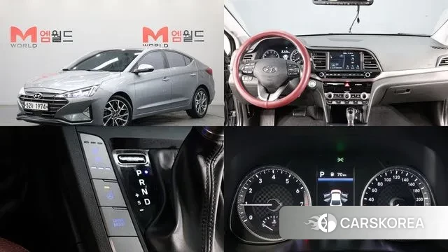 Hyundai The New Avante AD 2018 Серый из Кореи