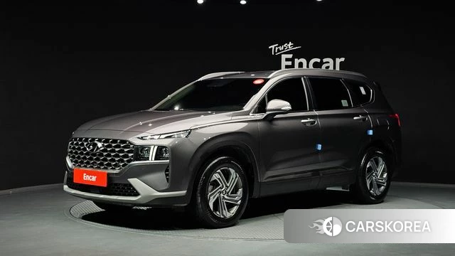 Hyundai The New Santa Fe 2023 Серый из Кореи