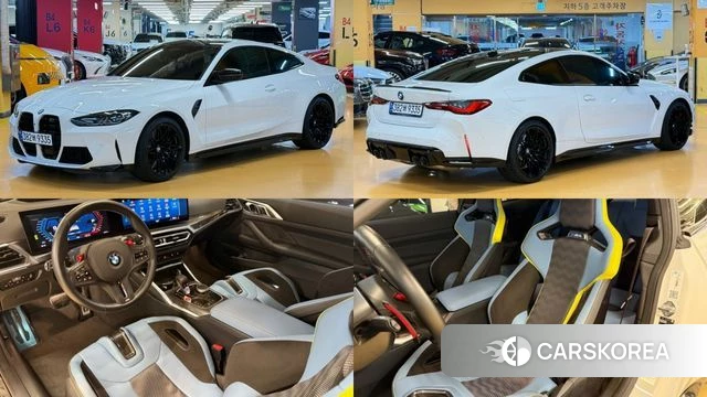 BMW M4 (G82) 2024 Белый из Кореи