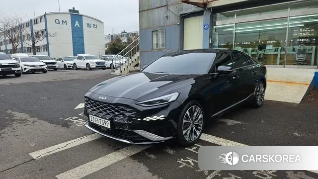 Kia K8 2022 Черный из Кореи