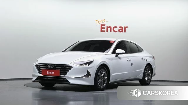 Hyundai Sonata (DN8) 2021 Белый из Кореи