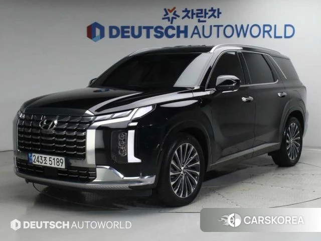 Hyundai The New Palisade 2023 Черный из Кореи