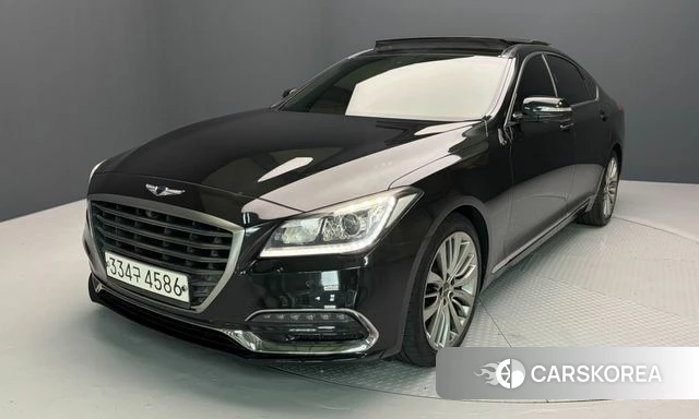 Genesis G80 2018 Черный из Кореи