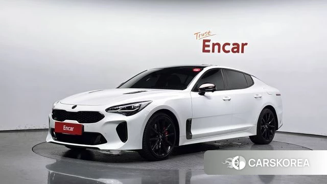 Kia Stinger Meister 2021 Белый из Кореи