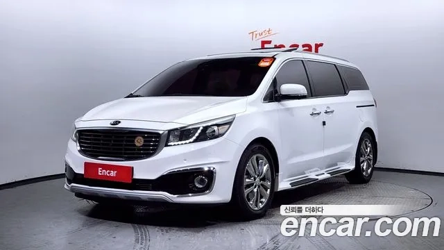 Kia All New Carnival 2018 Белый из Кореи