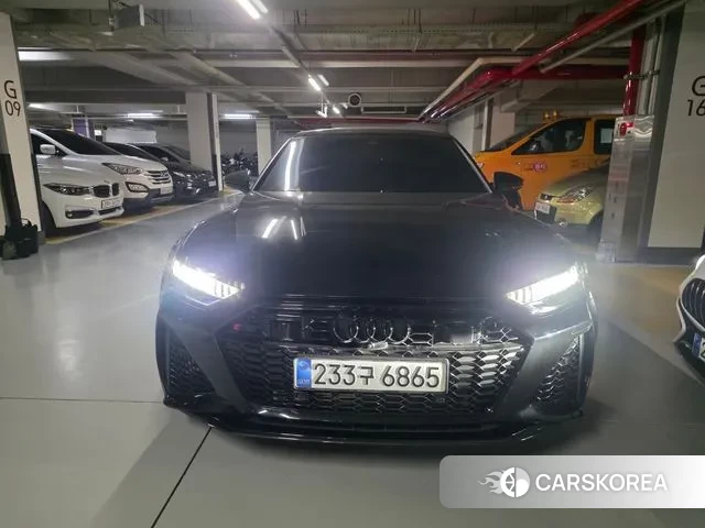 Audi RS7 (4K) 2025 Черный из Кореи