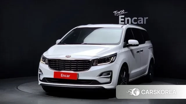 Kia The New Carnival 2019 Белый из Кореи