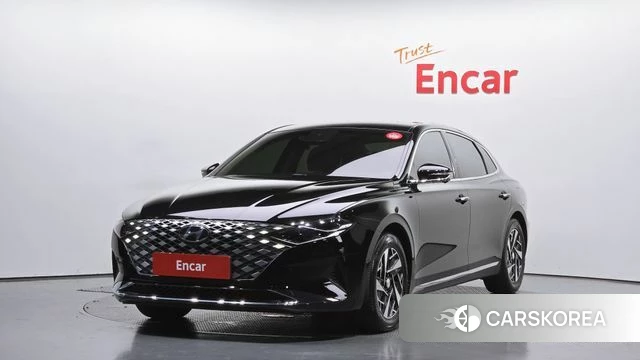 Hyundai The New Grandeur IG Hybrid 2022 Черный из Кореи