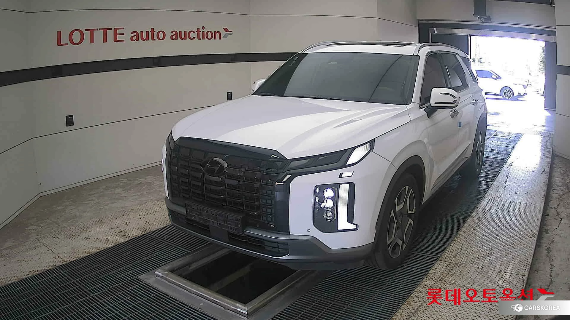 Hyundai Palisade 2023 Белый из Кореи