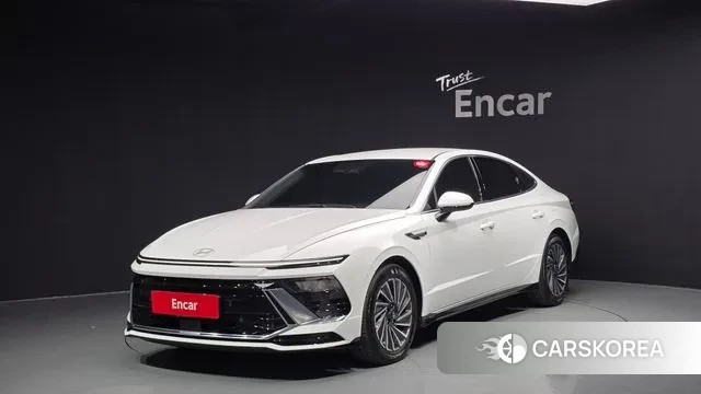 Hyundai Sonata D Edge Hybrid (DN8) 2024 Белый из Кореи