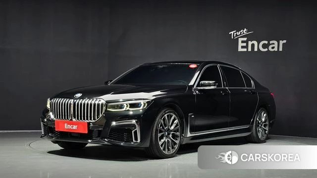 BMW 7 Series (G11) 2019 Черный из Кореи