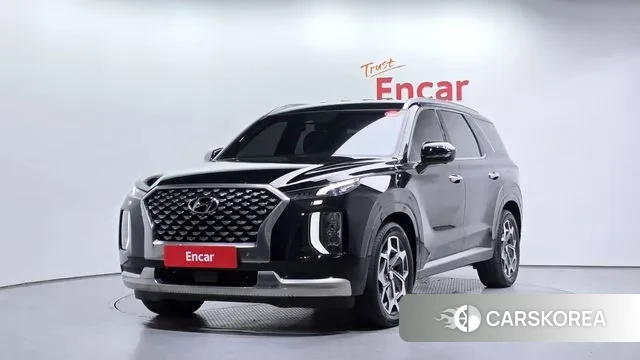 Hyundai Palisade 2021 Черный из Кореи