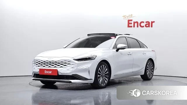 Kia K8 2021 Белый из Кореи