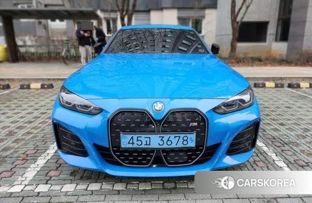 BMW i4 2023 Синий из Кореи