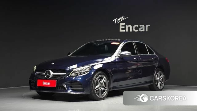 Mercedes-Benz C-Class W205 2020 Синий из Кореи
