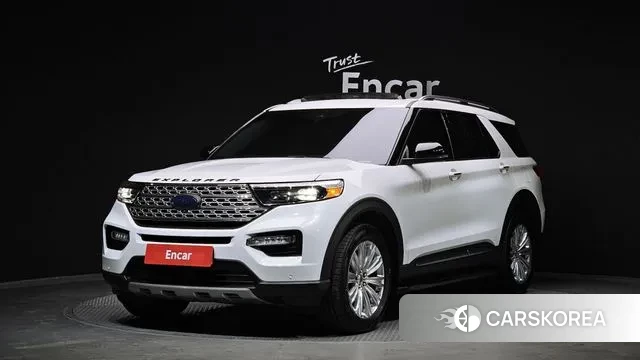 Ford Explorer 6th Generation 2022 Белый из Кореи
