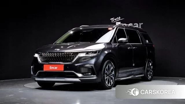 Kia Carnival 4th generation 2021 Серый из Кореи
