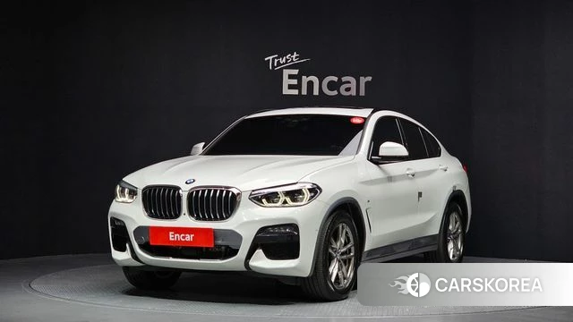 BMW X4 (G02) 2021 Белый из Кореи
