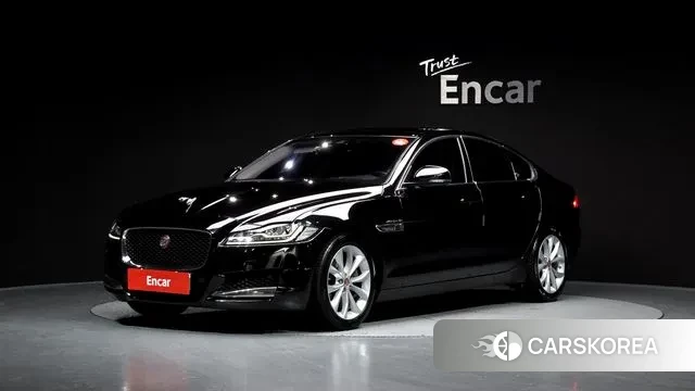 Jaguar XF (X260) 2019 Черный из Кореи