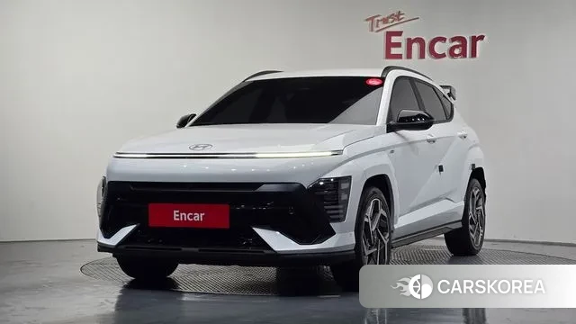 Hyundai Kona (SX2) 2023 Белый из Кореи