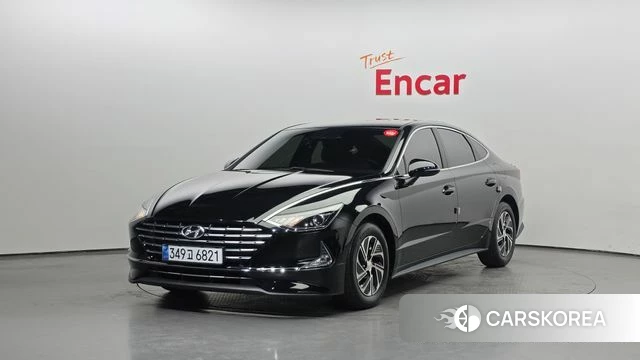 Hyundai Sonata Hybrid (DN8) 2021 Черный из Кореи