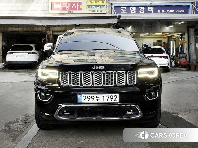 Jeep Grand Cherokee 2021 Черный из Кореи