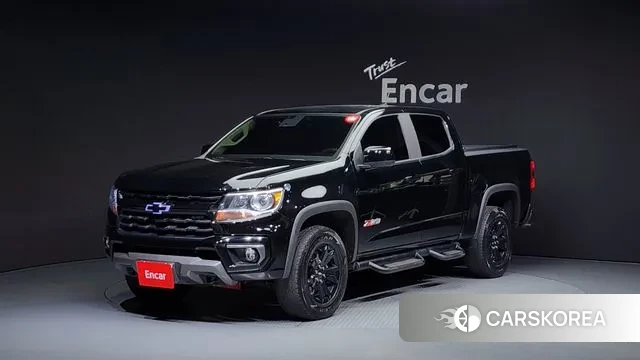 Chevrolet (GM Daewoo) Real New Colorado 2021 Черный из Кореи
