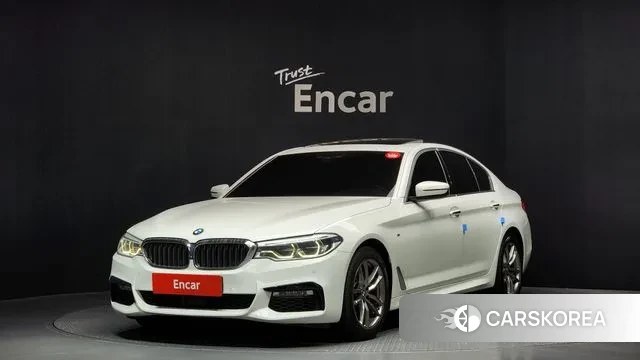 BMW 5 Series (G30) 2018 Белый из Кореи