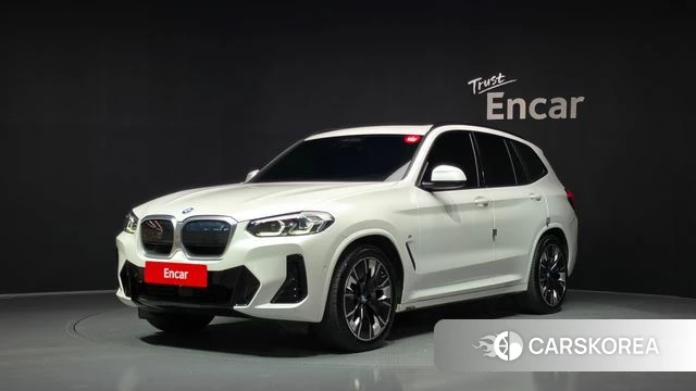 BMW iX3 2022 Белый из Кореи