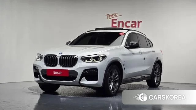 BMW X4 (G02) 2021 Белый из Кореи