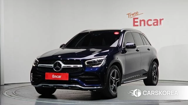 Mercedes-Benz GLC-Class X253 2021 Синий из Кореи