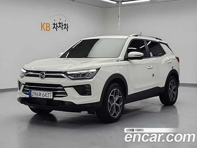 Ssangyong Beautiful Korando 2023 Белый из Кореи