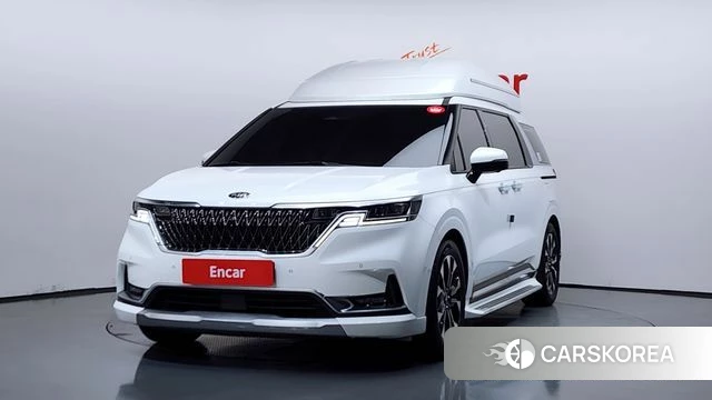 Kia Carnival 4th generation 2021 Белый из Кореи
