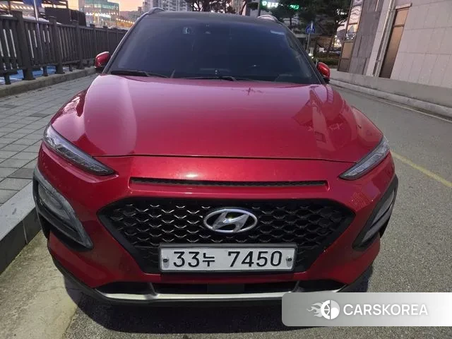Hyundai Kona 2018 Красный из Кореи