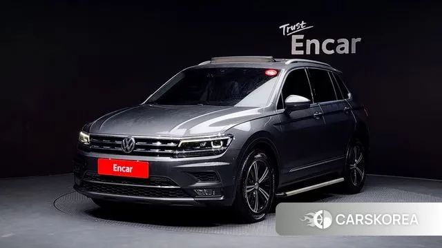 Volkswagen Tiguan second Generation 2019 Серый из Кореи