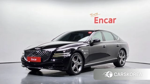 Genesis G80 (RG3) 2021 Черный из Кореи