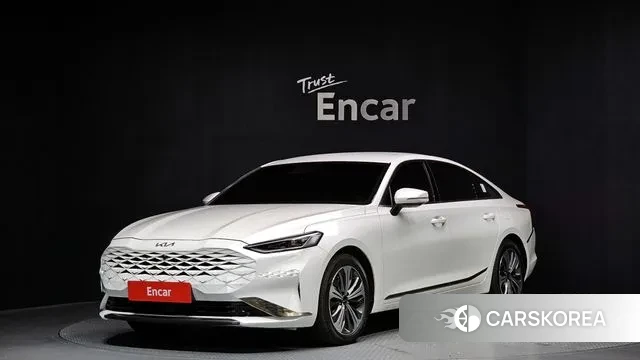 Kia K8 Hybrid 2021 Белый из Кореи