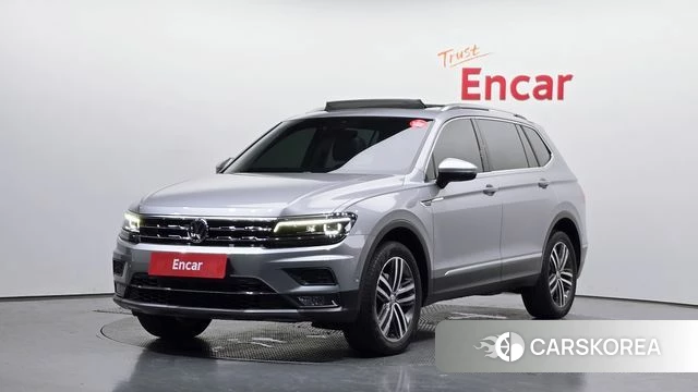 Volkswagen Tiguan Allspace 2020 Серый из Кореи