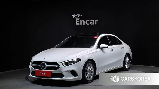Mercedes-Benz A-Class W177 2020 Белый из Кореи