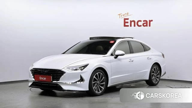 Hyundai Sonata (DN8) 2020 Белый из Кореи