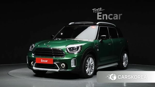 Mini Cooper Countryman 2023 Зеленый из Кореи