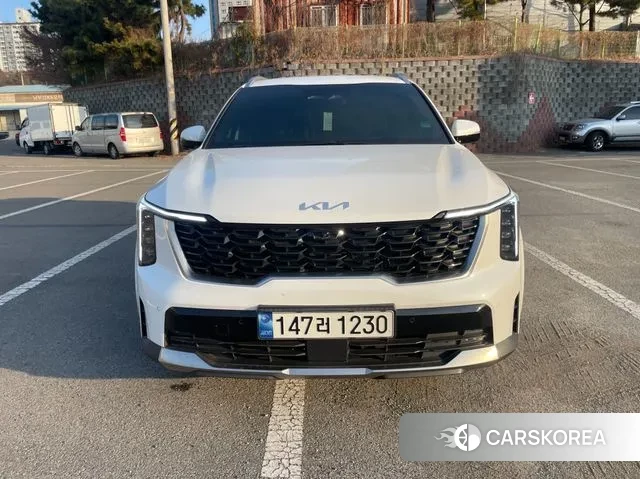 Kia The New Sorento 4th Generation 2023 Белый из Кореи