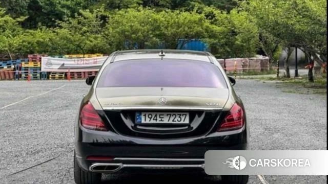 Mercedes-Benz S-Class W222 2018 Черный из Кореи