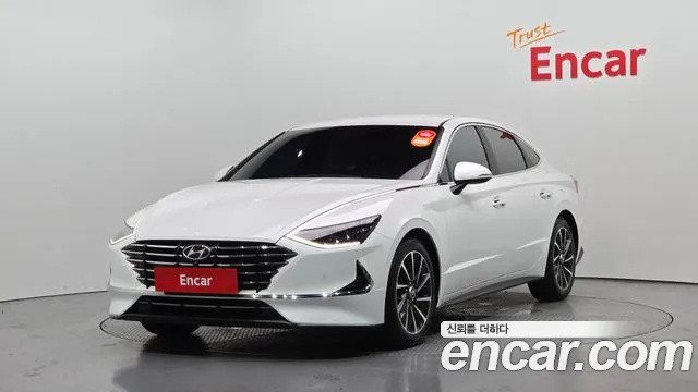 Hyundai Sonata (DN8) 2022 Белый из Кореи