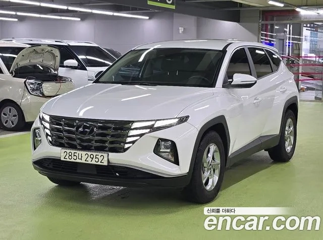 Hyundai Tucson (NX4) 2021 Белый из Кореи