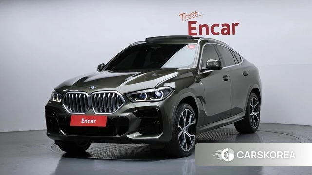 BMW X6 (G06) 2022 Песочный из Кореи